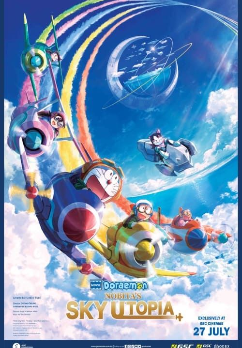 โดราเอมอน เดอะมูฟวี่: ฟากฟ้าแห่งยูโทเปียของโนบิตะ - Doraemon the Movie: Nobita's Sky Utopia