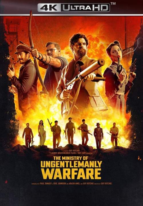 4K The Ministry of Ungentlemanly Warfare - แสบจารชน คนพลิกโลก (StreamX)